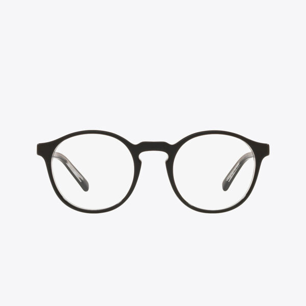 GLASSES.COM Unisex Gl006 Round And Round Black Size: Standard