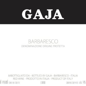Gaja 2016 Barbaresco - Nebbiolo Red Wine
