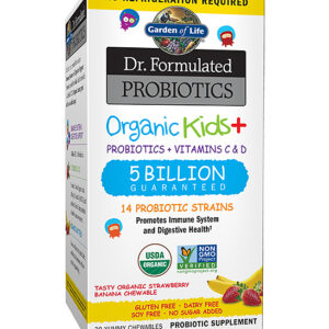 Garden of Life Vitamins & Supplements - 30-Ct. Strawberry Banana Organic Kids Chewable Supplement