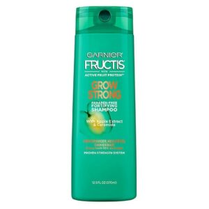 Garnier Fructis Grow Strong Shampoo, For Stronger, Healthier, Shinier Hair - 12.5 fl oz