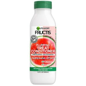 Garnier Fructis Plumping Treat Conditioner, Watermelon - 11.8 fl oz