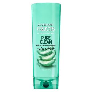 Garnier Fructis Pure Clean Fortifying Conditioner, With Aloe and Vitamin E Extract - 21.0 fl oz