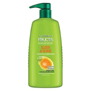 Garnier Fructis Sleek & Shine Conditioner, Frizzy, Dry, Unmanageable Hair - 33.8 fl oz