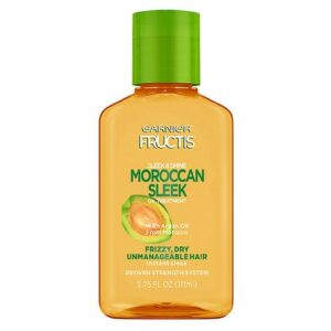 Garnier Fructis Sleek & Shine Moroccan Sleek Oil Treatment for Frizzy Hair - 3.75 fl oz
