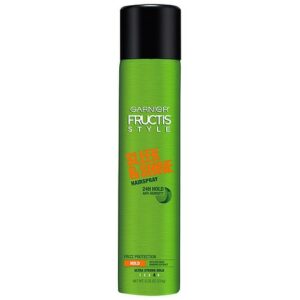 Garnier Fructis Style Sleek and Shine Anti-Humidity Hairspray, Ultra Strong Hold - 8.25 oz