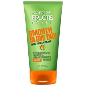Garnier Fructis Style Smooth Blow Dry Anti-Frizz Cream - 5.1 oz