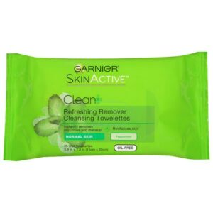 Garnier Nutritioniste Nutri-Pure Detoxifying Wet Cleansing Towelettes - 25.0 ea