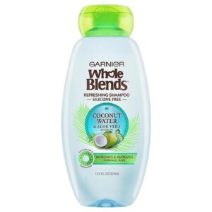 Garnier Whole Blends Hydrating Shampoo with Coconut Water & Aloe Vera Extracts - 12.5 fl oz