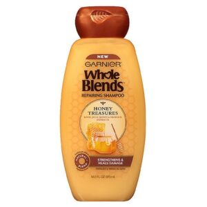 Garnier Whole Blends Repairing Shampoo Honey Treasures, For Damaged Hair - 12.5 fl oz