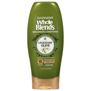Garnier Whole Blends Replenishing Conditioner Legendary Olive, For Dry Hair - 12.5 oz