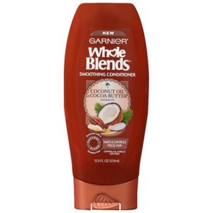Garnier Whole Blends Smoothing Conditioner Coconut Oil & Cocoa Butter Extract - 12.5 fl oz