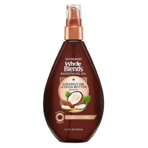 Garnier Whole Blends Smoothing Oil with Coconut Oil & Cocoa Butter Extracts - 3.4 fl oz