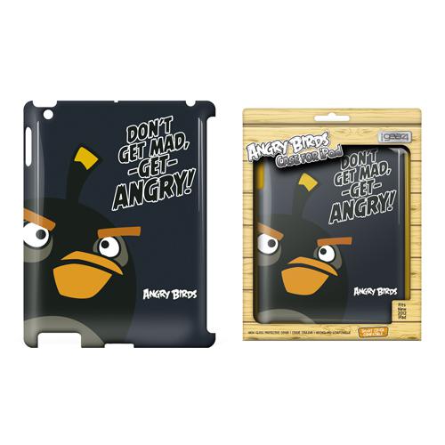 Gear4 Angry Birds Case for Apple iPad 3 (Black Bird) - IPAB302G