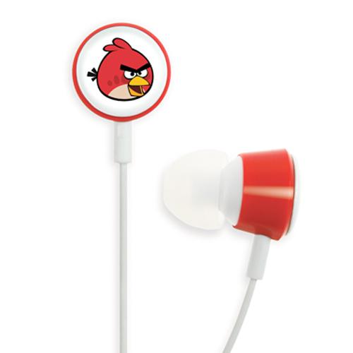 Gear4 Angry Birds Tweeters Earbud for Apple iPad / iPhone / iPod (Red)