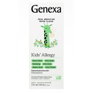 Genexa Allergy-D for Children - 4.0 fl oz