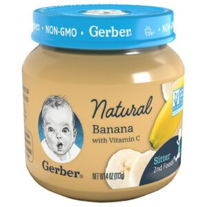 Gerber 2nd Foods Natural Banana Baby Food Jar - 4.0 oz