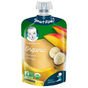 Gerber 2nd Foods Organic Pouch Banana Mango - 3.5 oz