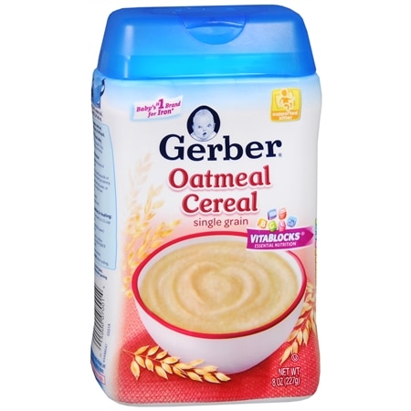 Gerber Baby Cereal Oatmeal - 8.0 oz