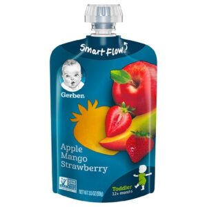 Gerber Toddler Pouch Apple Mango Strawberry - 3.5 oz