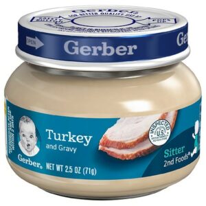 Gerber Turkey and Gravy Baby Food Turkey & Gravy - 2.5 oz