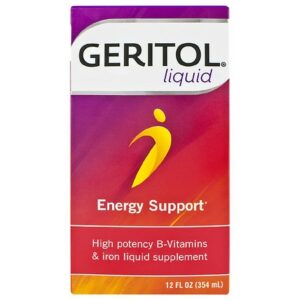 Geritol Liquid High Potency Vitamin B & Iron Supplement - 12.0 fl oz