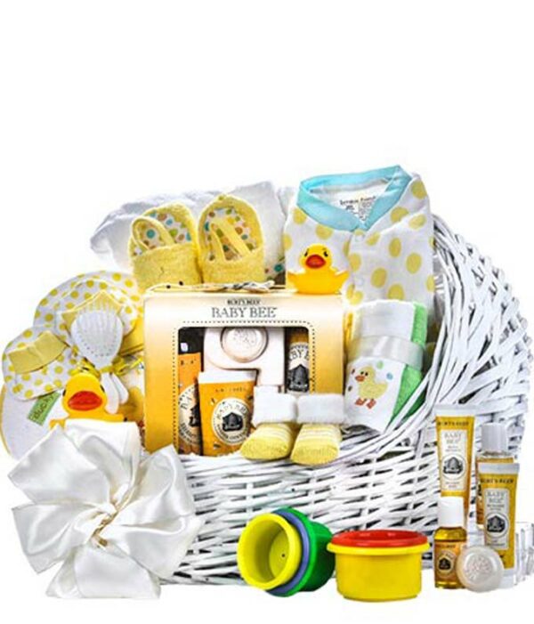 Gift Baskets - Burts Bees Baby Gift Basket - Regular