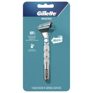 Gillette MACH3 3D Sphere Razor Handle + 1 Refill - 1.0 ea