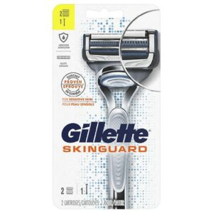 Gillette SkinGuard Razor + 2 Blade Refills - 1.0 ea