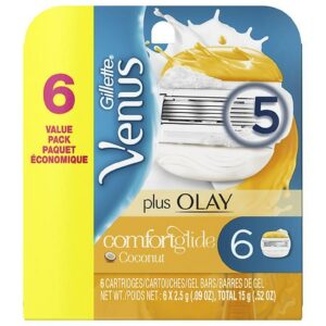Gillette Venus & Olay Razor Blade Refills Original - 6.0 ea