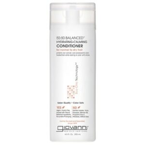 Giovanni 50:50 Balanced Hydrating-Calming Conditioner, for Normal to Dry Hair - 8.5 fl oz