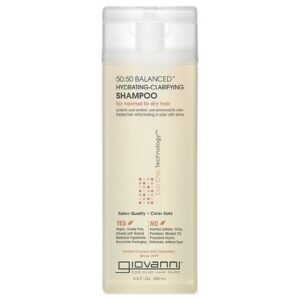 Giovanni 50:50 Balanced Hydrating-Clarifying Shampoo, for Normal to Dry Hair - 8.5 fl oz