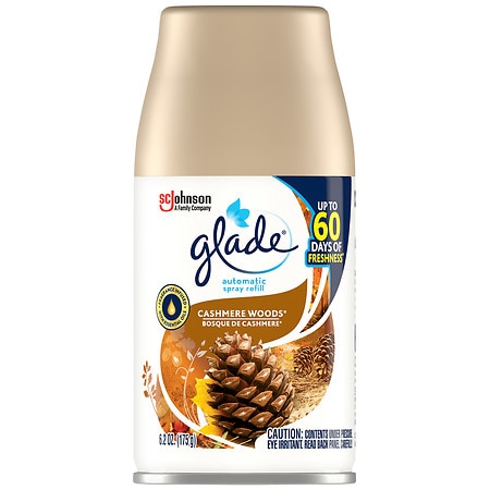 Glade Automatic Spray Refill Cashmere Woods - 6.2 oz