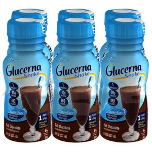 Glucerna Diabetes Nutritional Shake Rich Chocolate - 8.0 fl oz x 6 pack