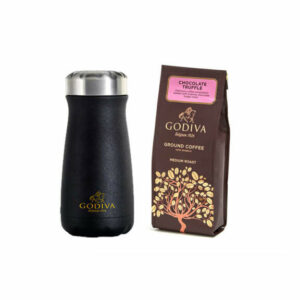 Godiva Traveler Bottle by Swell with Chocolate Truffle Ground Coffee