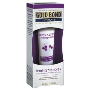 Gold Bond Ultimate Firming Neck & Chest Cream Fragrance Free - 2.0 oz