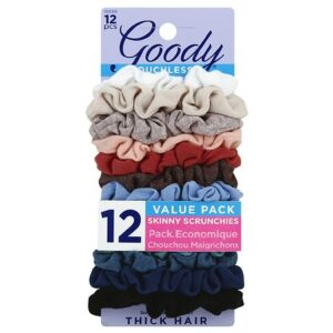 Goody Value Skinny Scrunchie - 12.0 ea