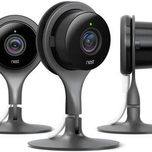Google Nest Cam Indoor Security Camera 3 Pack