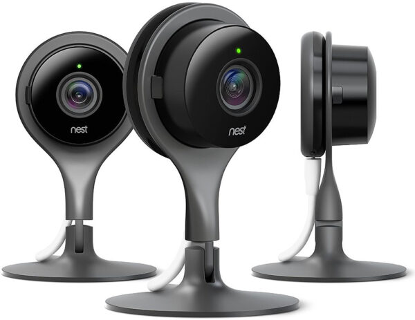 Google Nest Cam Indoor Security Camera 3 Pack