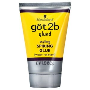 Got2b Glued Hair Spiking Glue, Travel & Trial Size - 1.25 oz