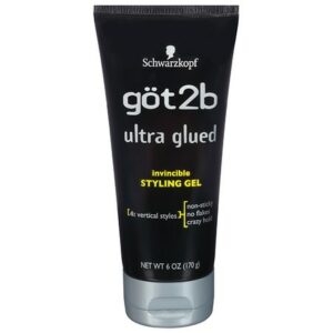 Got2b Ultra Glued Invincible Styling Hair Gel - 6.0 oz