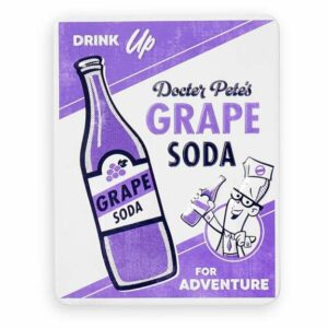 Grape Soda Tin Magnet Up Official shopDisney