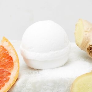 Grapefruit Ginger Essential Oil Bath Bomb