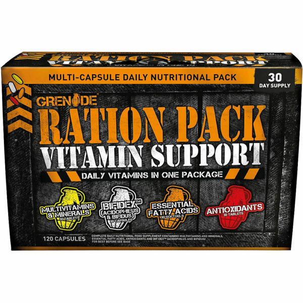 Grenade Ration Pack Vitamins (120 capsules)