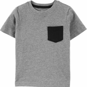 Grey Pocket Tee