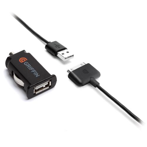 Griffin PowerJolt Micro for Apple iPad / iPhone / iPod (Black)