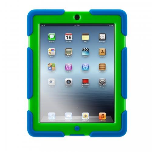 Griffin Survivor Case with Stand for Apple iPad 2, 3, 4th Gen iPad (Blue/Green)