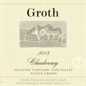 Groth 2018 Hillview Vineyard Chardonnay - White Wine