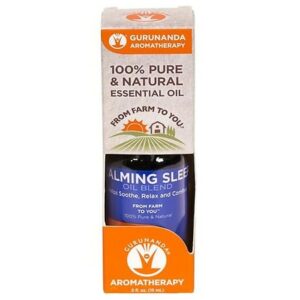 GuruNanda Calming Sleep Oil Blend - 0.5 oz