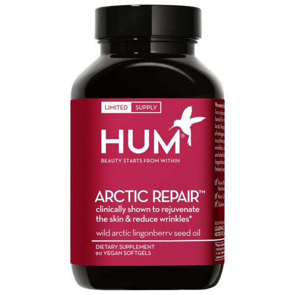 HUM Nutrition Arctic Repair Fine Lines and Wrinkles Supplement 90 capsules