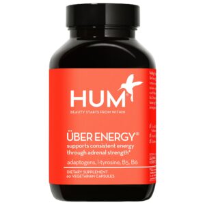 HUM Nutrition Uber Energy Adrenal Fatigue and Adaptogen Supplement